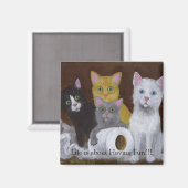 Kittens met Fun Magnet (Voorkant / Achterkant)