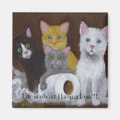 Kittens met Fun Magnet (Voorkant)