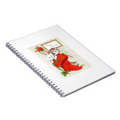 Kittens met kerstmis notitieboek (Rechterzijde)