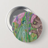 Kitten's nieuwe Freind Ronde Button 7,6 Cm (Voorkant /achterkant)