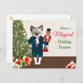 Kittens Nutkraker Holiday Briefkaart (Voorkant / Achterkant)