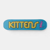 Kittens Old School Board Persoonlijk Skateboard (Horizontaal)