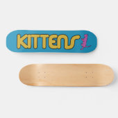 Kittens Old School Board Persoonlijk Skateboard (Horizontaal)