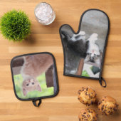 Kittens Ovenwant & Pannenlap Set (Top down)