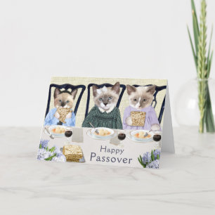 Kittens Passover Wenskaart Kaart
