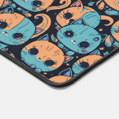 Kittens patroon bureaumat (Hoek)