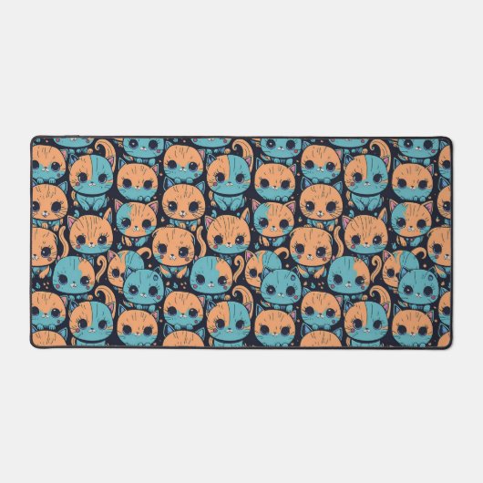 Kittens patroon bureaumat (Voorkant)
