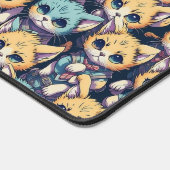 Kittens patroon bureaumat (Hoek)