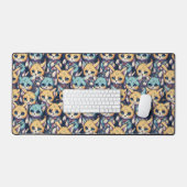 Kittens patroon bureaumat (Keyboard & Muis)