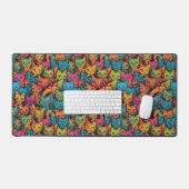 Kittens patroon bureaumat (Keyboard & Muis)