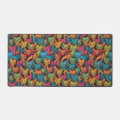 Kittens patroon bureaumat (Voorkant)