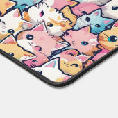 Kittens patroon bureaumat (Hoek)