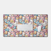 Kittens patroon bureaumat (Keyboard & Muis)