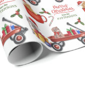 Kittens-patroon voor kerstmis cadeaupapier (Rol Hoek)