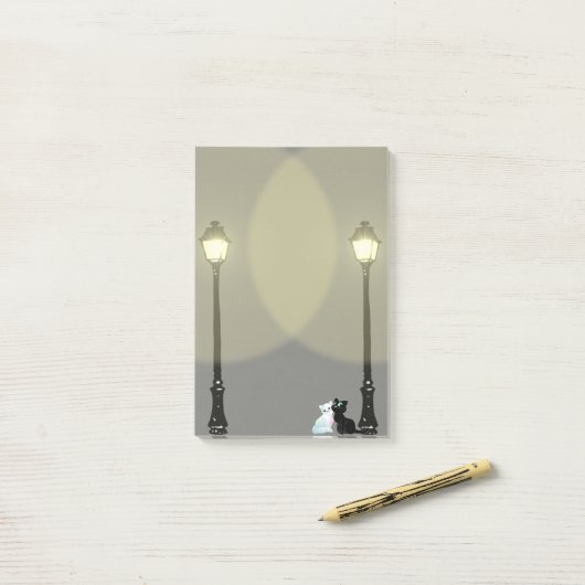 Kittens Post-it® Notes (Op bureau)