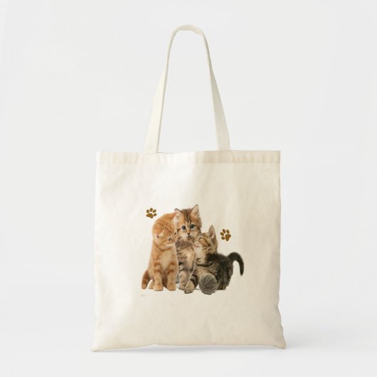 Kittens producten tote bag (Voorkant)