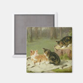 Kittens Pspelen Magneet (Voorkant / Achterkant)