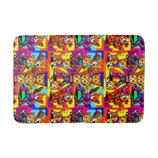 Kittens - Puppies  Badmat (Voorkant)