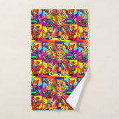 Kittens - Puppies Kinderen Badkamer Bad Handdoek (Handdoek)