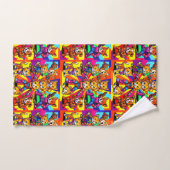 Kittens - Puppies Kinderen Badkamer Bad Handdoek (Handdoek)