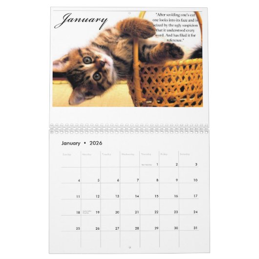 Kittens & Quotes 2009 Calender Kalender (Jan 2026)