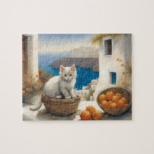 Kitten's Seaside Retreat Legpuzzel (Horizontaal)
