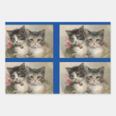 Kittens set van 3 Inpakpapier Vel (Voorkant)