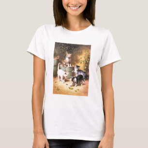 "Kittens spelen met Beetles" T-shirt