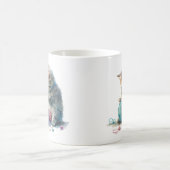 Kittens spelen met een bal Yarn Koffiemok (Center)