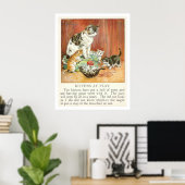 Kittens spelen poster (Thuiskantoor)