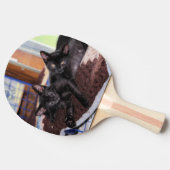 Kittens Tafeltennisbatje (Zijkant)