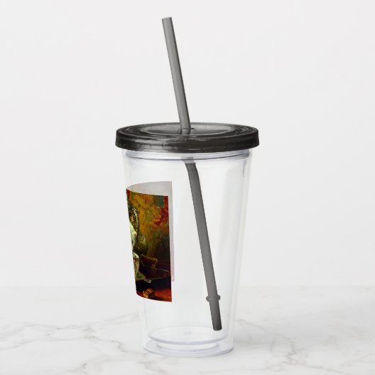 Kittens Tea Party Acryl Drinkbeker (Links)