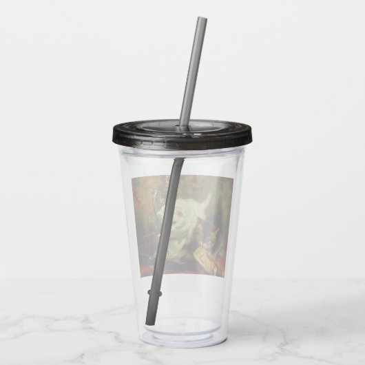 Kittens Tea Party Acryl Drinkbeker (Achterkant)