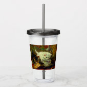 Kittens Tea Party Acryl Drinkbeker (Voorkant)