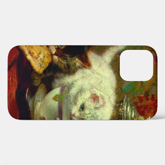 Kittens Tea Party Case-Mate iPhone Case (Achterkant (horizontaal))