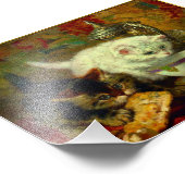 Kittens Tea Party Foto Afdruk (Hoek)