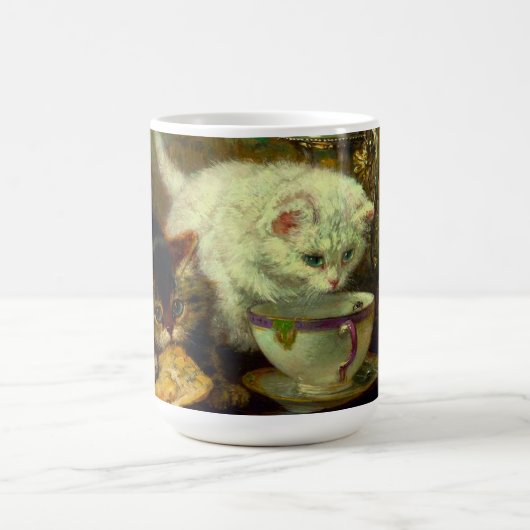 Kittens Tea Party Magische Mok (Midden)