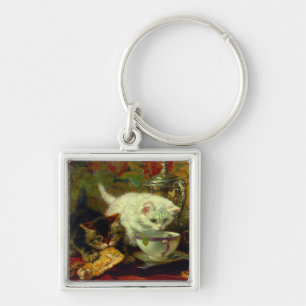 Kittens Tea Party Sleutelhanger