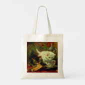 Kittens Tea Party Tote Bag (Achterkant)