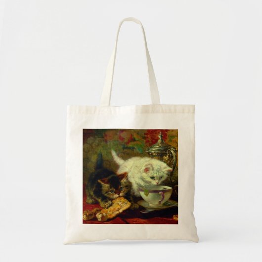 Kittens Tea Party Tote Bag (Voorkant)