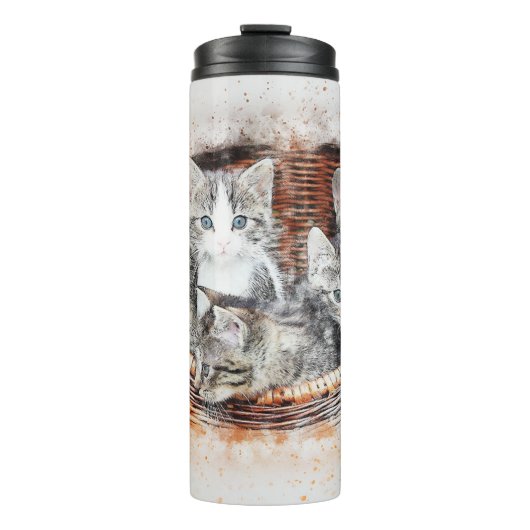 Kittens Thermosbeker (Voorkant)