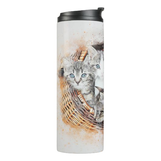 Kittens Thermosbeker (Gedraaid links)