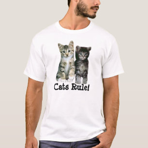 Kittens Unisex T-Shirt Cats Rule!