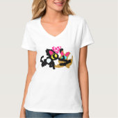 Kittens-Valentijn T-shirt (Voorkant)
