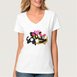 Kittens-Valentijn T-shirt