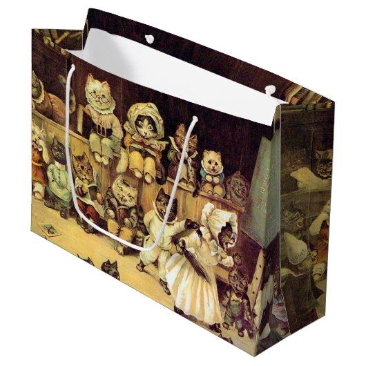 Kittens van een Cat's School, Louis Wain Poster Groot Cadeauzakje (Voorkant Gekanteld)