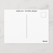 Kittens van school Louis Wain Briefkaart (Achterkant)