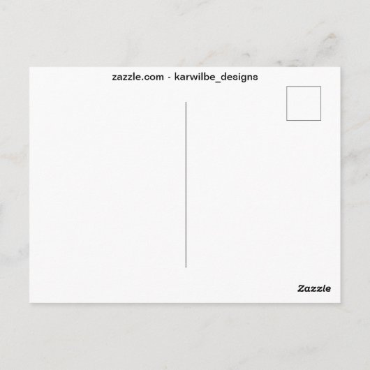 Kittens van school Louis Wain Briefkaart (Achterkant)