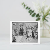 Kittens Violinist, Louis Wain Briefkaart (Staand voorkant)