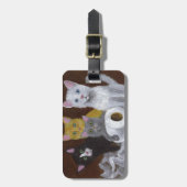 Kittens voor games bagagelabel (Voorkant verticaal)